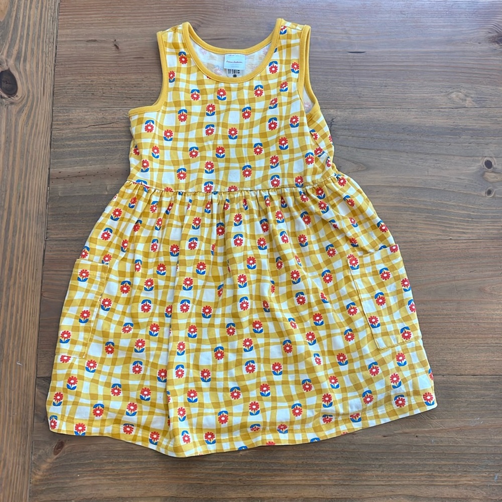 Hanna Andersson Summer Dress 120/ 6-7T EUC